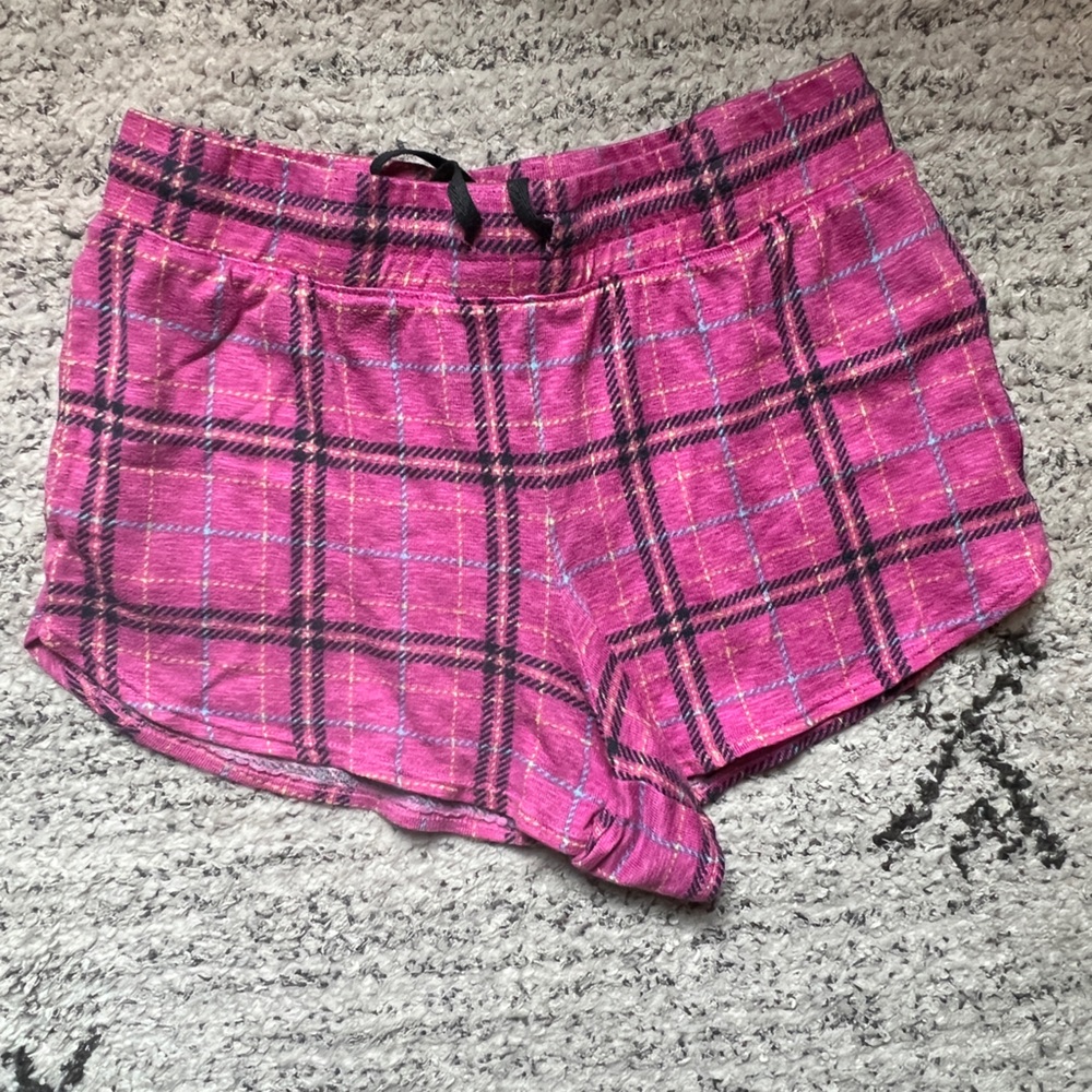 pink sleeping shorts